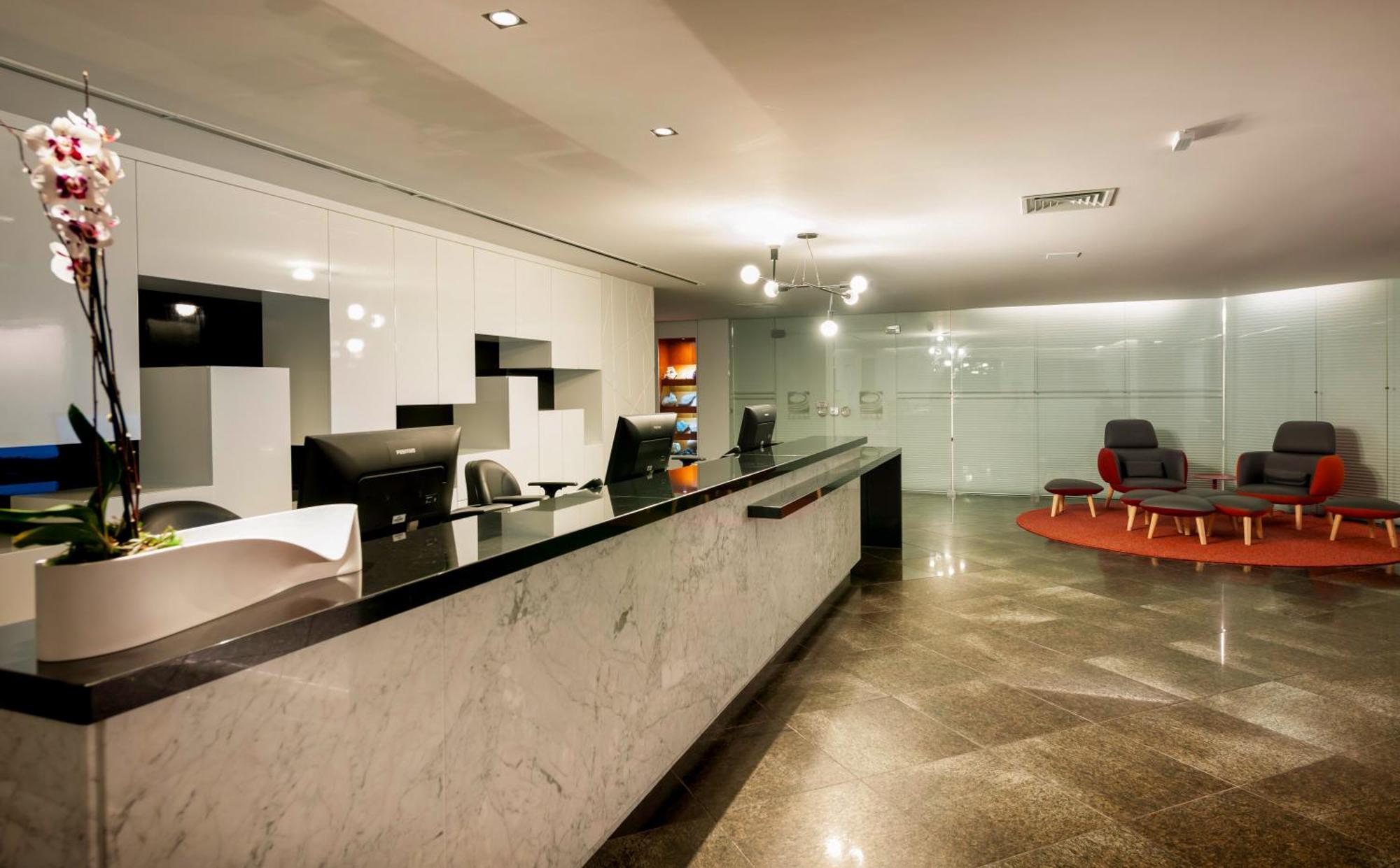 Hotel Senac Ilha Do Boi Vitoria Exterior photo Reception area