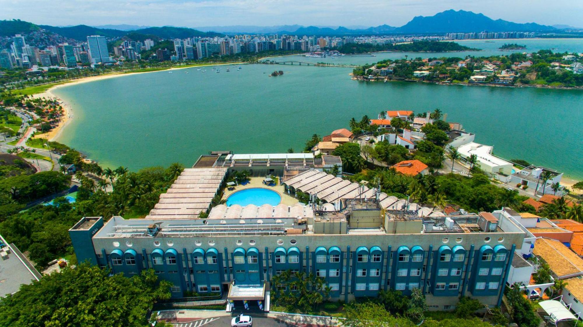 Hotel Senac Ilha Do Boi Vitoria Exterior photo Aerial view of the hotel